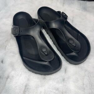 Birkenstocks Black foam  Slide Sandals size 38